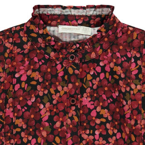 Τουνίκ με μακριά μανίκια και λουλουδάτο σχέδιο για κορίτσι 