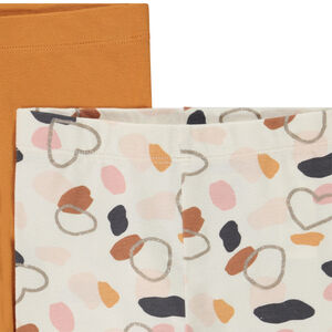 Σετ από 2 βρακάκια jersey για bebe κορίτσι 