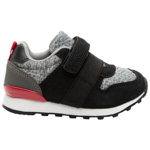 Αθλητικά παπούτσια που κάνουν αντίθεση με λάστιχο και αυτοκόλλητο velcro 