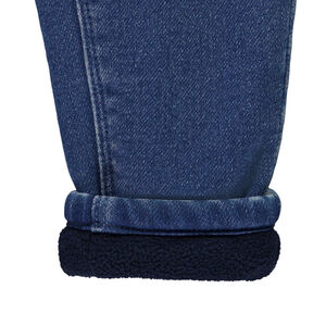 Τζιν με μικροπολική επένδυση και παιχνιδιάρικη τσέπη για μωρό αγόρι 