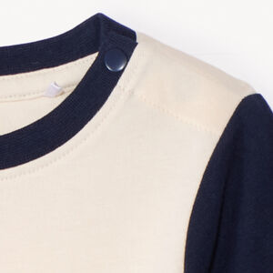 Μπλούζα μακρυμάνικη από jersey με δίχρωμο εφέ και εκτύπωση Spider-Man Marvel για bebe αγόρι 