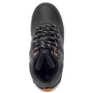 Μποτάκια με κορδόνια με άνοιγμα πλεκτό και σόλα crantée για αγόρι 