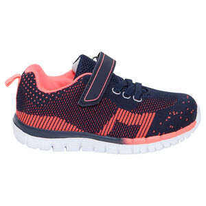 Φαντεζί αθλητικά παπούτσια με αυτοκόλλητο βέλκρο και ελαστικά κορδόνια 