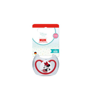Πιπίλα Σιλικόνης Perfect Match Air Minnie 6-18m red Nuk 