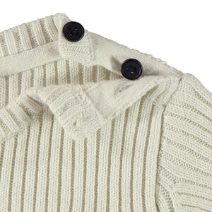 Πουλόβερ πλεκτό με ρίγες για bebe αγόρι 