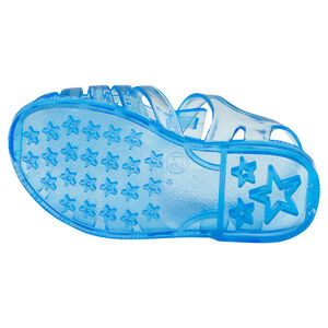 Chaussures de plage transparentes à brides 