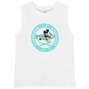 Αμάνικο μπλουζάκι πλεκτό σχέδιο Mickey Disney για αγόρι Main Αμάνικο μπλουζάκι πλεκτό σχέδιο Mickey Disney για αγόρι