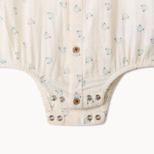 Ensemble 2 pièces avec body chemise pour bébé garçon  Main Ensemble 2 pièces avec body chemise pour bébé garçon