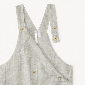 Κοντή τζιν σαλοπέτα για μωρό αγόρι 