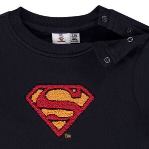 Φούτερ από molleton Superman Warner για bebe αγόρι 