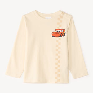 T-shirt με μακριά μανίκια μωρού Flash McQueen Cars Disney 
