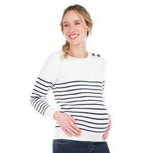 Πλεκτή μπλούζα εγκυμοσύνης 