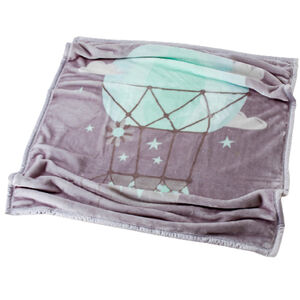 ABO Κουβέρτα Βελουτέ Πολυεστερική 110x140 Air ballon 