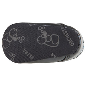 Μαύρα μποτάκια με κορδόνια 