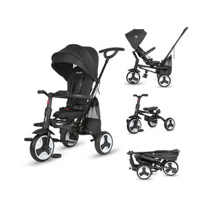 Τρίκυκλο Ποδηλατάκι Αναδιπλούμενο Coccole Spectra Plus Jet Black 
