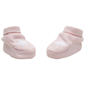 Παντοφλάκια από ζέρσεϊ με κεντημένα μοτίβα 