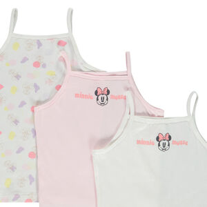 Σετ από 3 φανελάκια με τιράντες Minnie Disney κορίτσι 