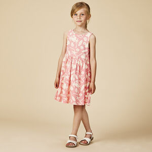 Ρόμπα χωρίς μανίκια με φαντεζί σχέδιο για κορίτσι 