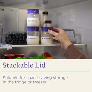 Μπουκαλάκια Αποθήκευσης Μητρικού Γάλακτος Φαρδύ Στόμιο 160ml - 4 τμχ 