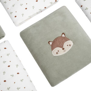 Σετ από 6 προστατευτικά κάγκελα με αυτοκόλλητο σχέδιο "Ρόι των Δασών" 