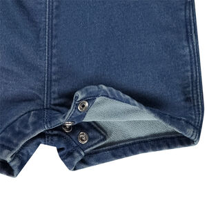 "Σαλοπέτα κοντή με εφέ τζιν για bebe κορίτσι" 