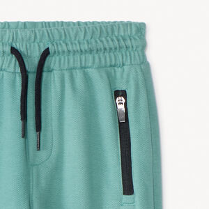 Παντελόνι φόρμας από molleton piqué με 3D σχέδιο για αγόρι 