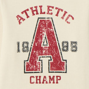 Μακρυμάνικη μπλούζα jersey με σχέδιο για αγόρι 