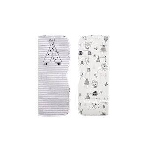 Στρωματακι Καροτσιου Μονης Οψεως Indian Grey 35Χ83 Cm 