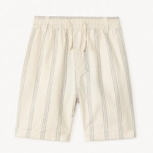 Σορτς από καπιτονέ ύφασμα με ρίγες για αγόρι μωρό 