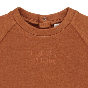 Ensemble jogging en tricot uni pour bébé garçon 