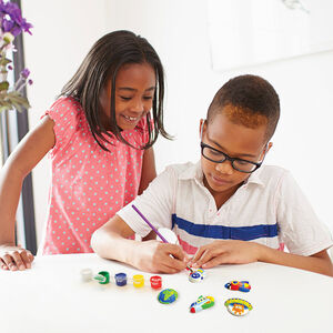 Κατασκευή Φωσφορούχο Διάστημα Μαγνητάκια / Καρφίτσα 