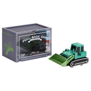 Μικρό όχημα με μηχανισμό τριβής Bulldozer σε τιρκουάζ 