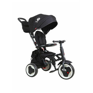 Τρίκυκλο Ποδήλατο με Χειρολαβή Rito Plus - Μαύρο 