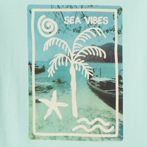 T-shirt με κοντά μανίκια, μονόχρωμο με φανταστικό σχέδιο αγόρι 
