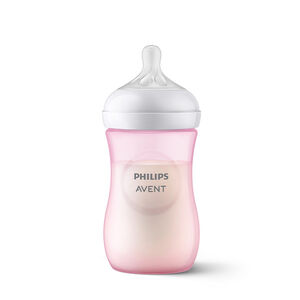 Mπιμπερό Natural Response 1m+ 260ml Ροζ AVENT 