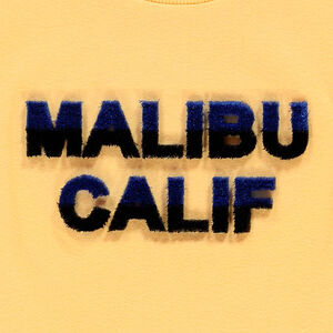 T-shirt κοντομάνικο με μήνυμα ανάγλυφο δίχρωμο για αγόρι 