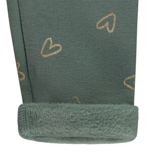 Κολάν με επένδυση sherpa και φαντεζί τύπωμα για κορίτσι 