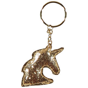 Κλειδί με μονόκερο με γκλίτερ για κορίτσι 