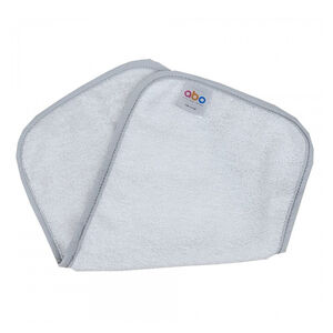 Λαβέτα Λευκή-Γκρί 20*40- ABO 