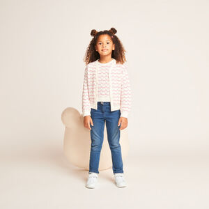 Σετ αμάνικου μπλουζάκι + πλεκτό γιλέκο για κορίτσι 