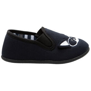 Χαμηλά παντοφλάκια με κεντημένο ρακούν 