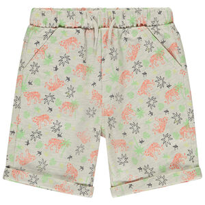 Βερμούδα από φούτερ με σχέδιο τίγρης για μωρό αγόρι 