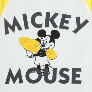 Σετ t-shirt σχέδιο Mickey Disney και βερμούδα με ρίγες 