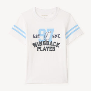 T-shirt κοντών μανικιών στυλ αμερικανικού ποδοσφαίρου για αγόρια 