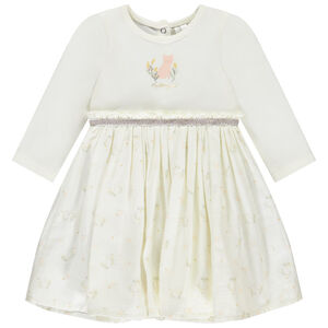 Φόρεμα body μακρυμάνικο 2 σε 1 για bebe κορίτσι 