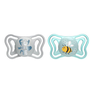 Πιπίλα Physio Light Σιελ 2-6Μ (2Τμχ)  Main Πιπίλα Physio Light Σιελ 2-6Μ (2Τμχ)