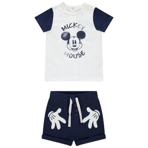 Σετ με t-shirt σχέδιο Mickey και σόρτς Disney 