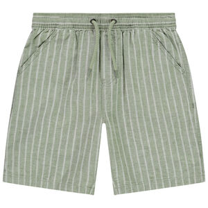 Βερμούδα ριγέ υφασμάτινη για αγόρι 