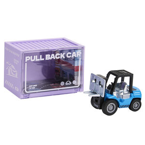 Μινιατούρα όχημα με μηχανισμό τριβής - Μπλε γερανοί 