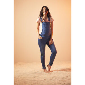 Κοντομάνικο μπλουζάκι εγκυμοσύνης και θηλασμού με ρίγες 